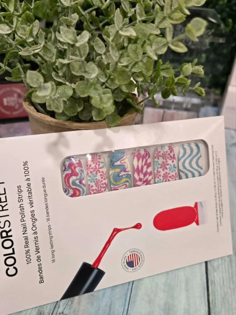 Color Street Press On Nail Design -  Remix it Up